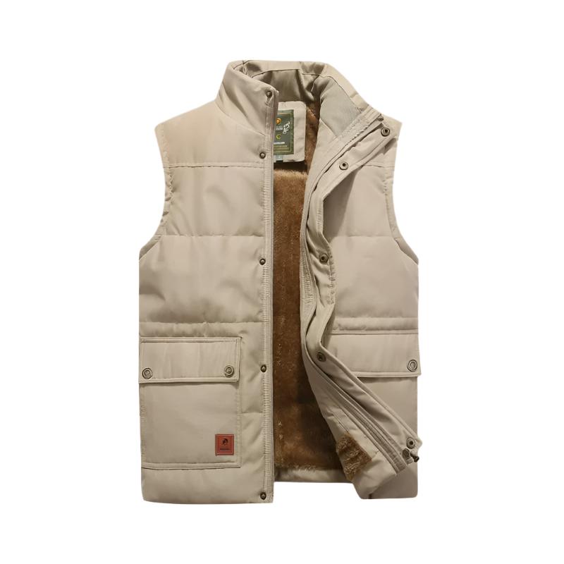 Ærmeløs jakke til mænd