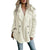 Oversized fluffy fleecejakke til kvinder