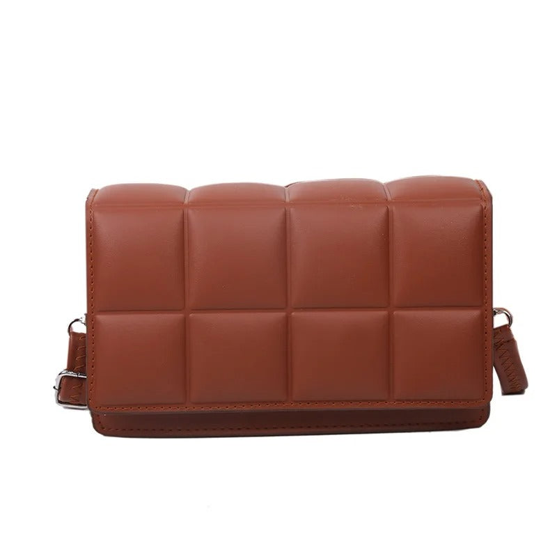 Lille crossbody-taske i læder til kvinder