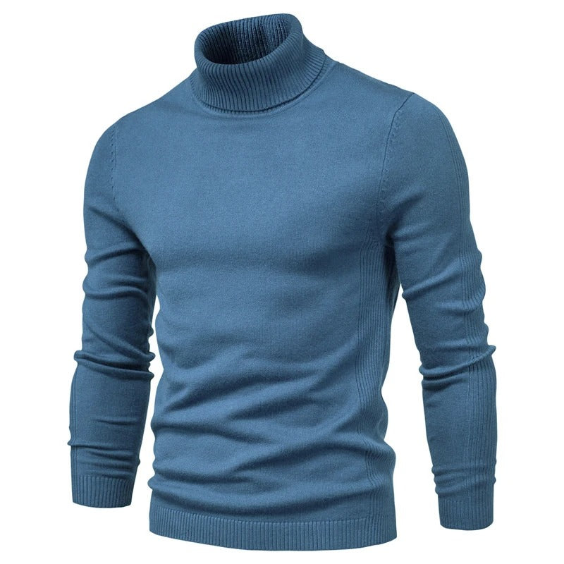 Smal rullekravesweater til mænd