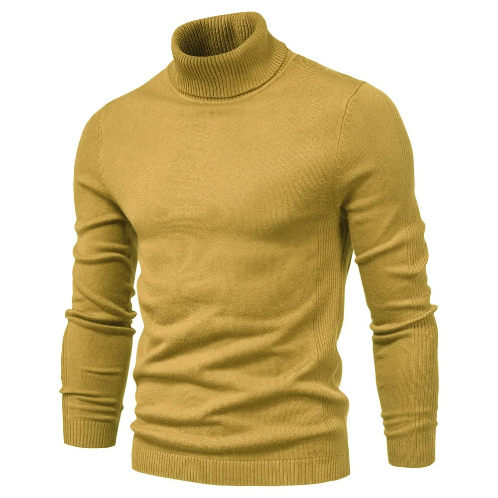 Smal rullekravesweater til mænd