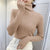 Cashmere rullekravesweater til kvinder