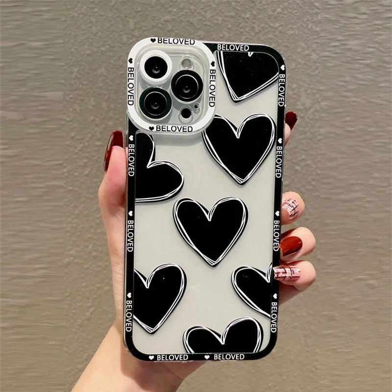 Love Heart telefoncover til iPhone