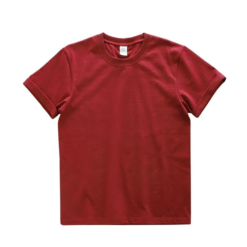 Overdimensioneret kraftig herre-T-shirt