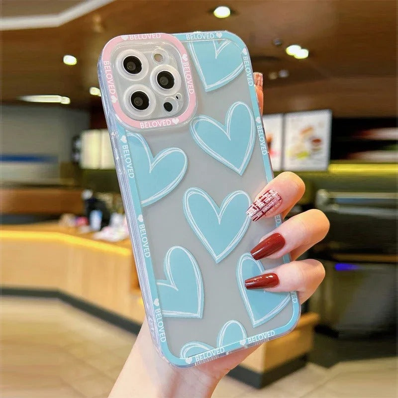 Love Heart telefoncover til iPhone