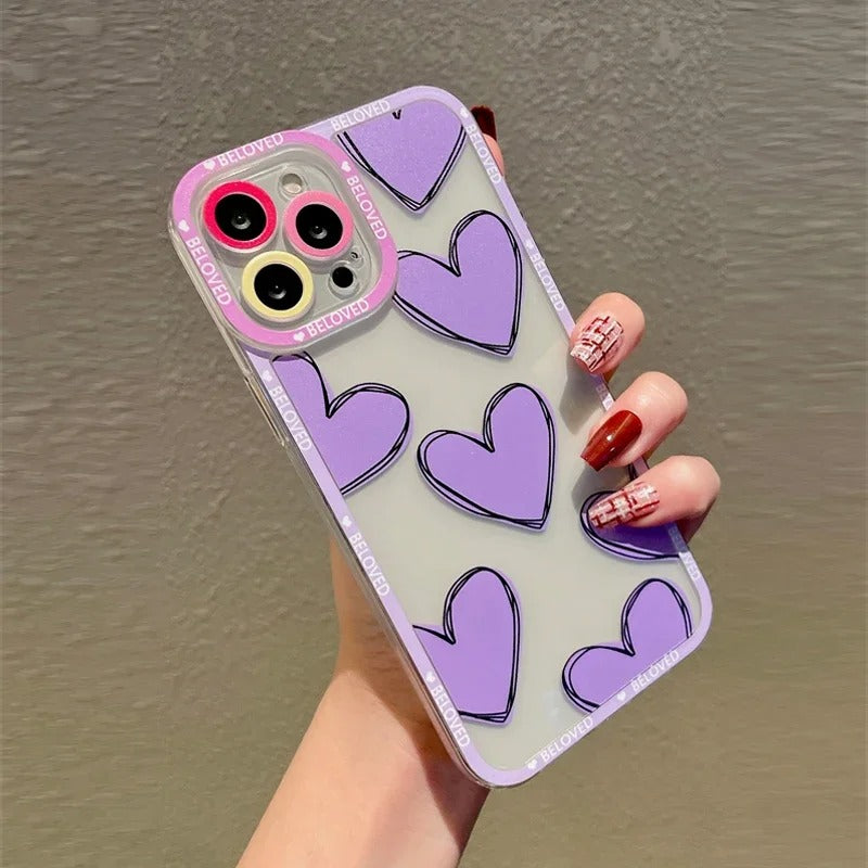 Love Heart telefoncover til iPhone