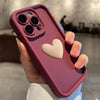 Heart Silikone telefoncover til iPhone