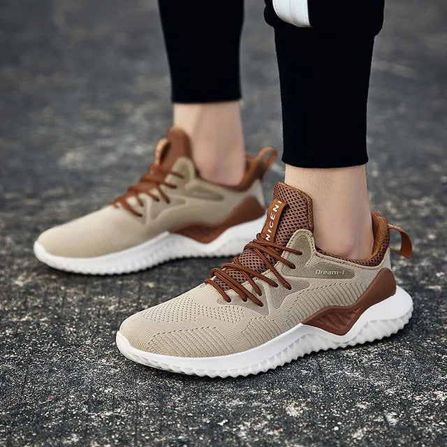 Åndbare mesh-sneakers til mænd
