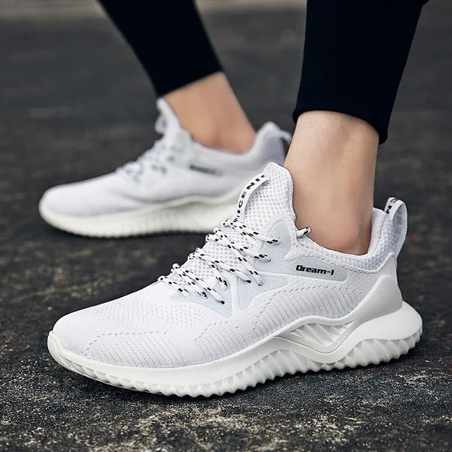 Åndbare mesh-sneakers til mænd