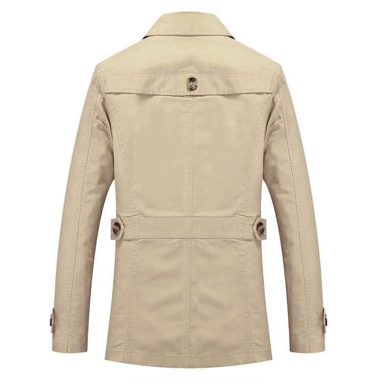 Windbreaker Trench Coat til mænd