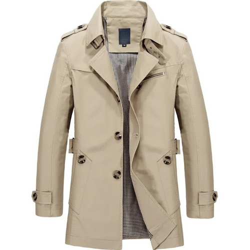 Windbreaker Trench Coat til mænd