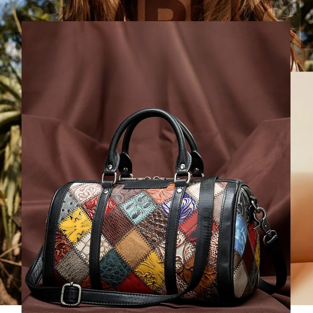 Håndtaske i boheme-stil til kvinder