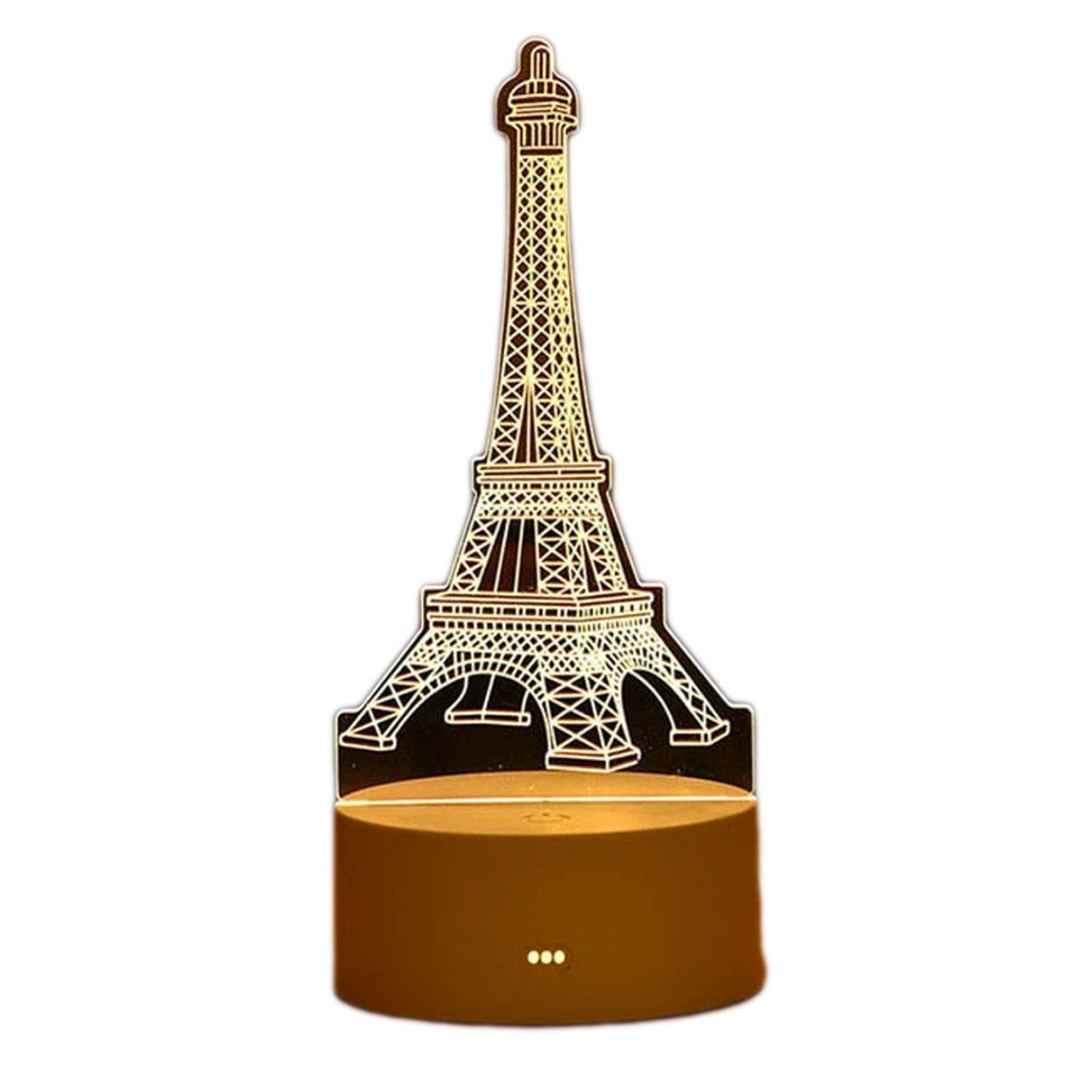 Eiffeltårnet 3D Illusionslampe